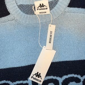 Palace x kappa knit sweater